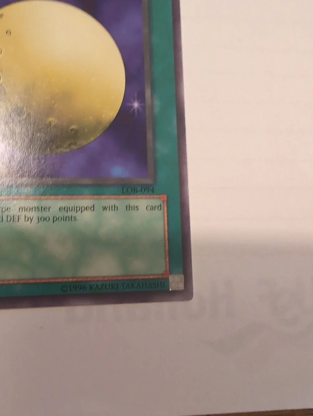Mystical Moon - LOB-094 - Common - 1st Edition Lightly Played, English LP Yugioh